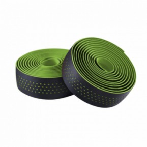 Обмотка для руля Merida Soft Black w Green dots Фото №1